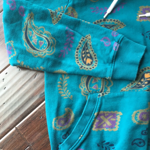 Urban Outfitters Other - Urban Outfitters paisley hoodie size small